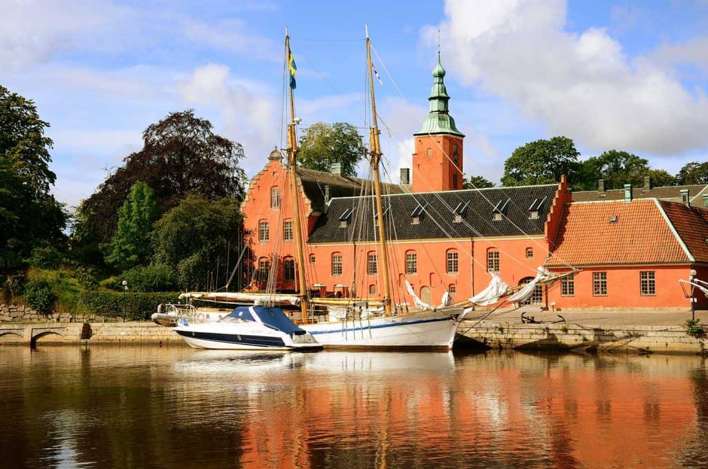 Wohnmobil Schweden: Reiseziel Schloss Halmstad