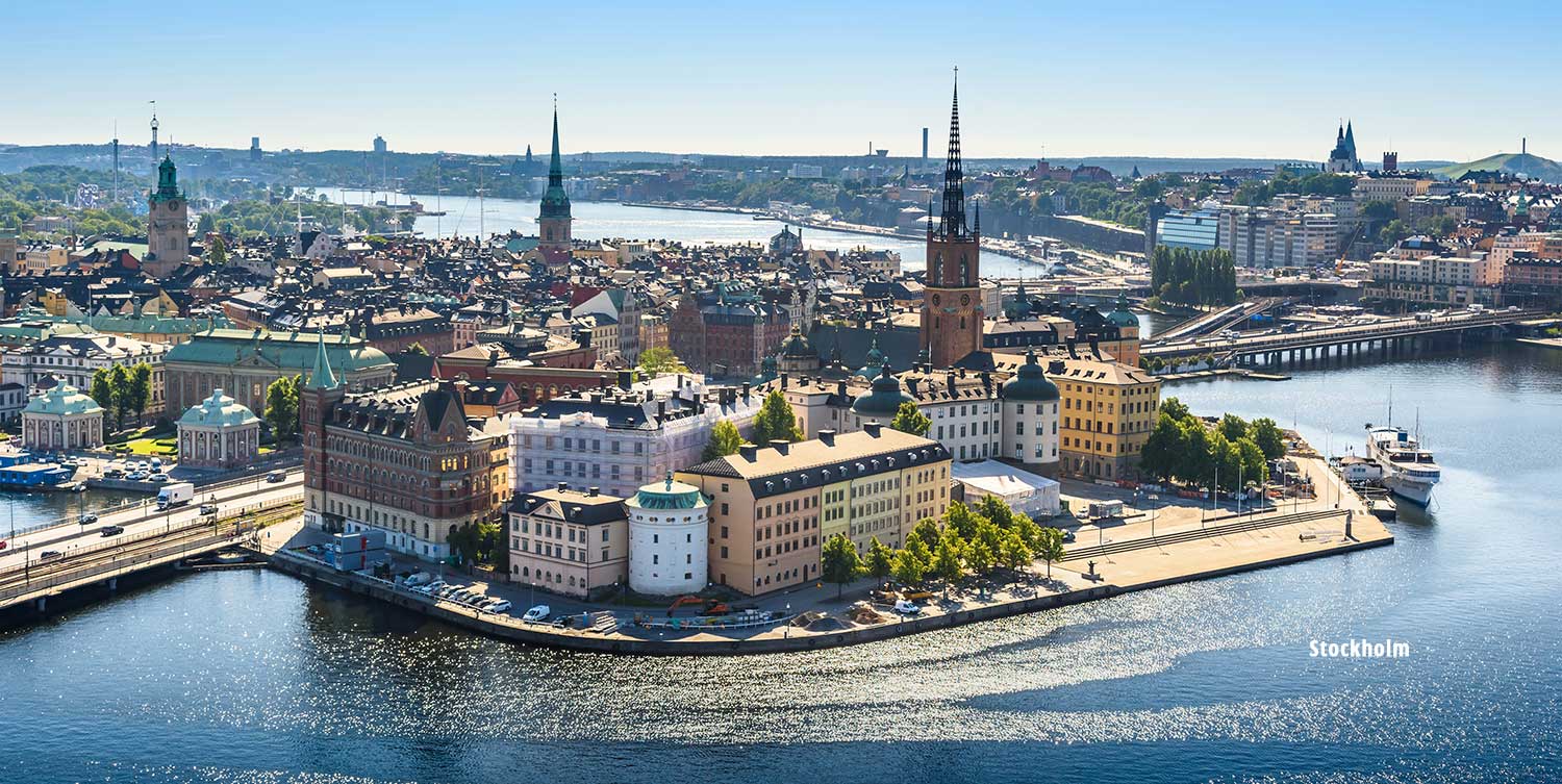 Wohnmobil Schweden: Reiseziel Stockholm