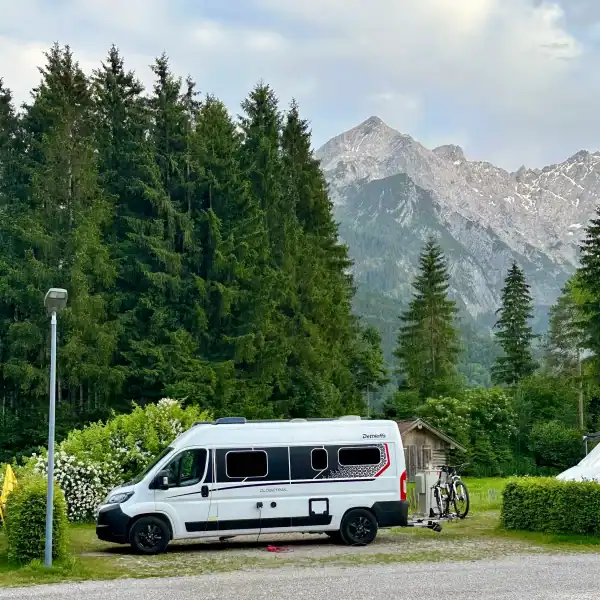Dethleffs Globetrail 640 ES Active auf dem Campingplatz Zugspitz Resort