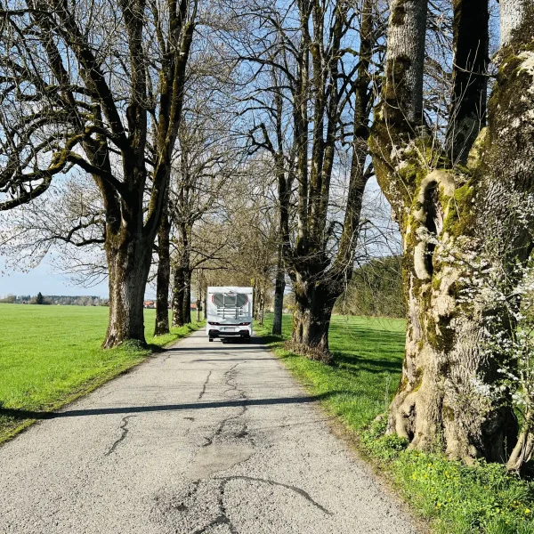Mit dem Dethleffs Just Camp Active T 6812 EB im Allgäu